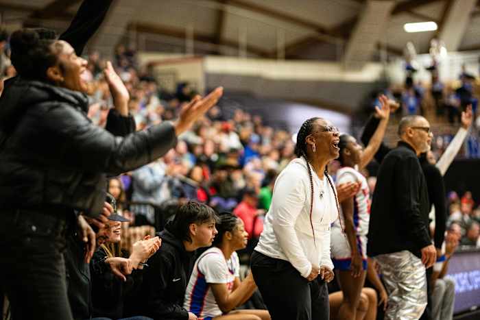 Benson Grants Pass 6A Oregon girls basketball quarterfinal 2024 Naji Saker -63
